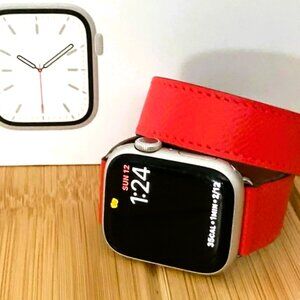 Apple Watch Hermès Fauve Leather Double Tour Strap 38 mm - excellent condition